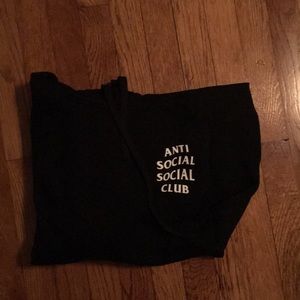 Brand New Size L Anti Social Social Club Black